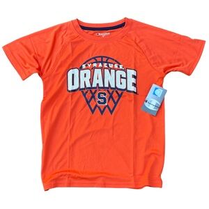 Champion Syracuse Orange Youth M Basketball Tee Shirt NCAA Boys 8/10 Polyester